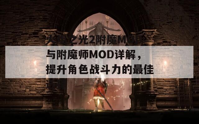 火炬之光2附魔MOD与附魔师MOD详解，提升角色战斗力的最佳选择  第1张