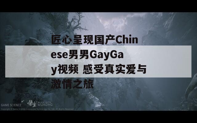 匠心呈现国产Chinese男男GayGay视频 感受真实爱与激情之旅  第1张