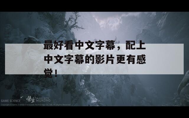 最好看中文字幕，配上中文字幕的影片更有感觉！  第1张