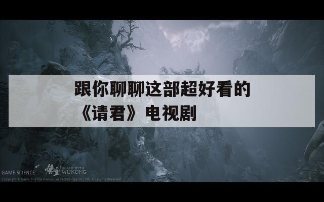 跟你聊聊这部超好看的《请君》电视剧  第1张