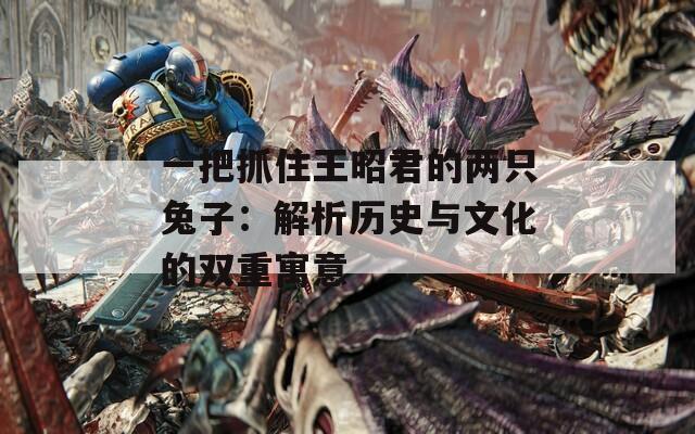 一把抓住王昭君的两只兔子：解析历史与文化的双重寓意  第1张