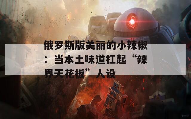 俄罗斯版美丽的小辣椒：当本土味道扛起“辣界天花板”人设  第1张