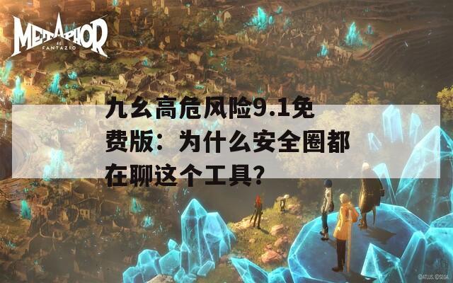 九幺高危风险9.1免费版：为什么安全圈都在聊这个工具？  第1张
