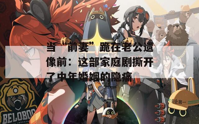 当“前妻”跪在老公遗像前：这部家庭剧撕开了中年婚姻的隐痛  第1张