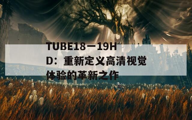 TUBE18一19HD：重新定义高清视觉体验的革新之作
