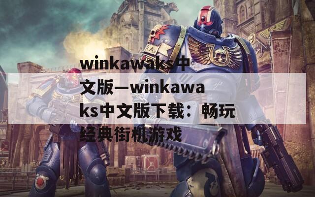 winkawaks中文版—winkawaks中文版下载：畅玩经典街机游戏