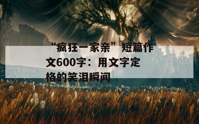 “疯狂一家亲”短篇作文600字：用文字定格的笑泪瞬间  第1张