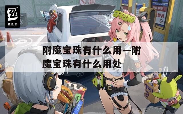 附魔宝珠有什么用—附魔宝珠有什么用处  第1张