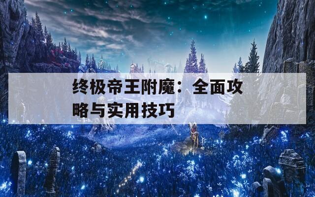 终极帝王附魔：全面攻略与实用技巧