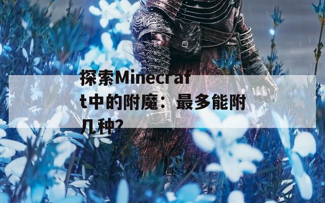 探索Minecraft中的附魔：最多能附几种？  第1张
